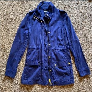 Women’s navy utility jacket